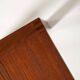 Banc en teck scandinave, années 1960