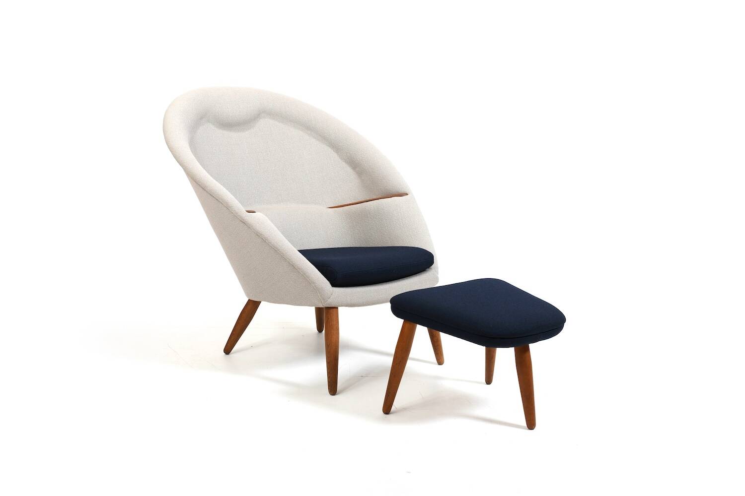 Early ODA Lounge Chair by Arnold Madsen 1950s / New Upholstered