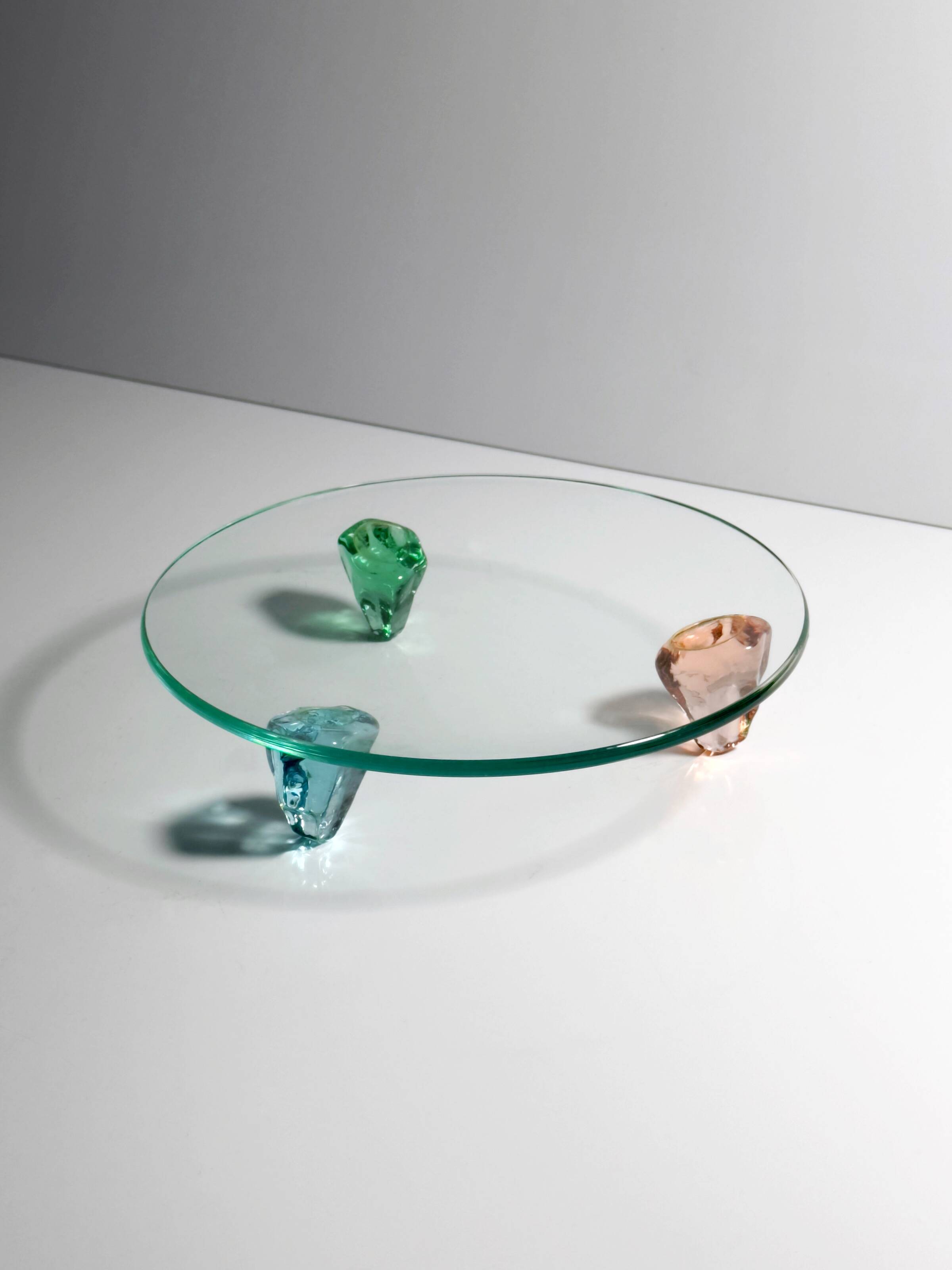 Postmodern Murano Serving Plate - 1990s