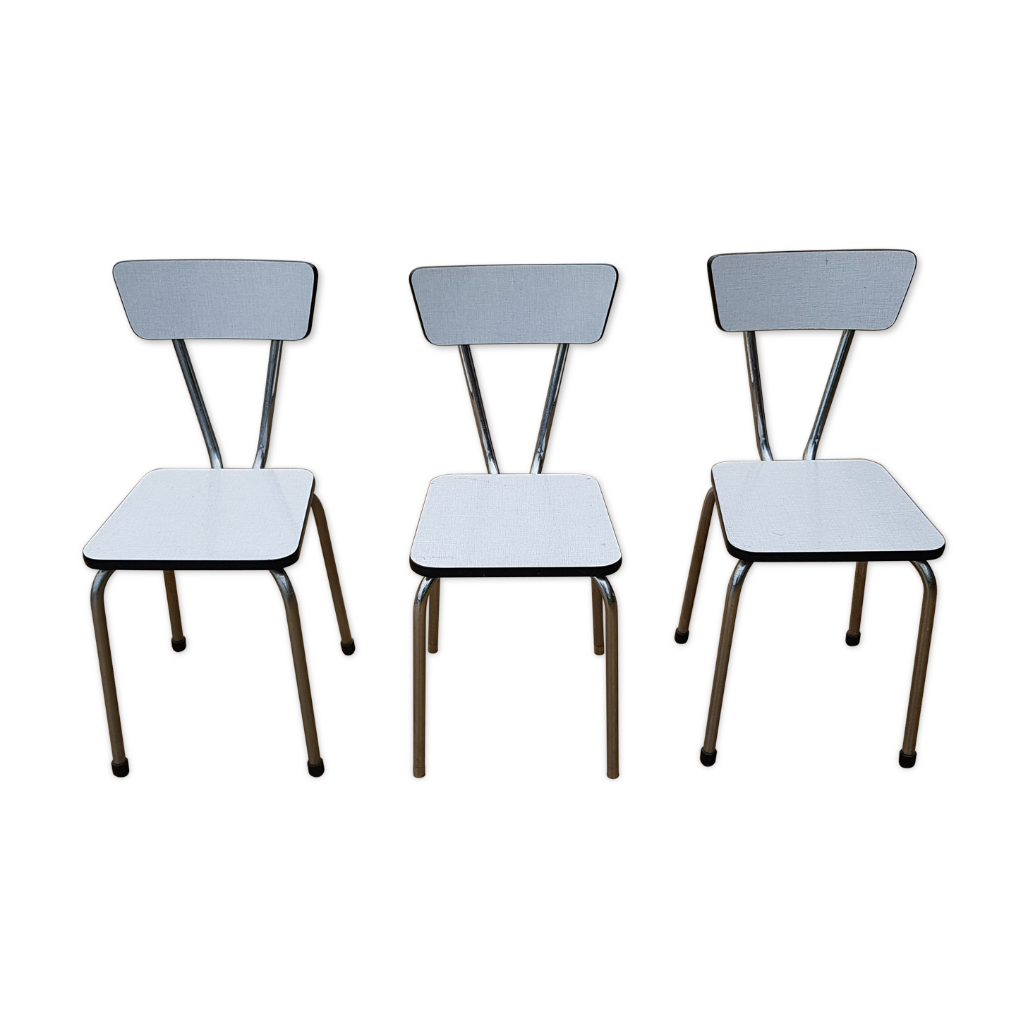 Chaises formica année 1970