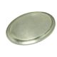 Restaurant tray, minimalism, silver-plated alpaca, Poland, 1920s.