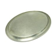 Restaurant tray, minimalism, silver-plated alpaca, Poland, 1920s.