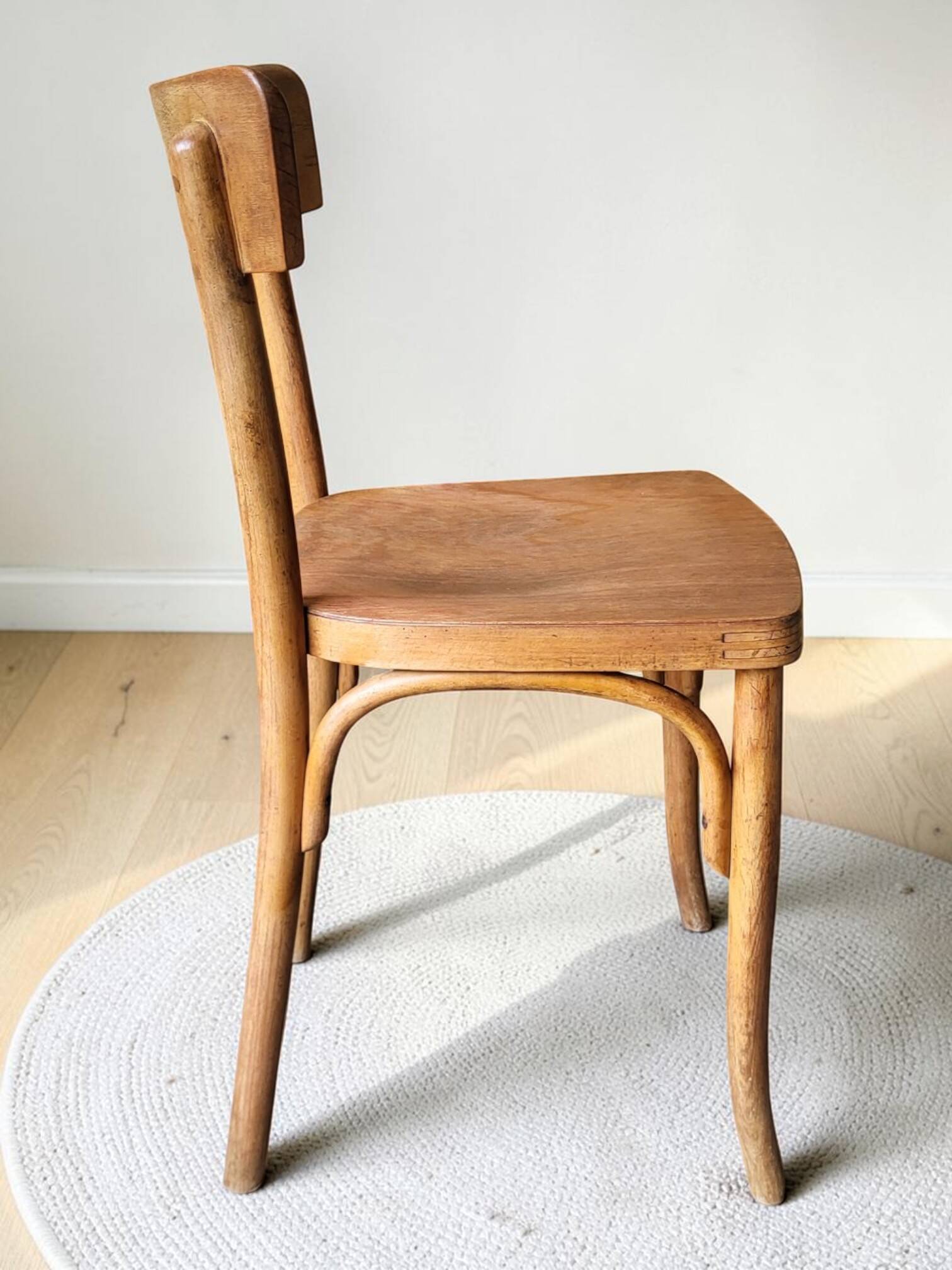 Bentwood bistro chair, Czechoslovakia