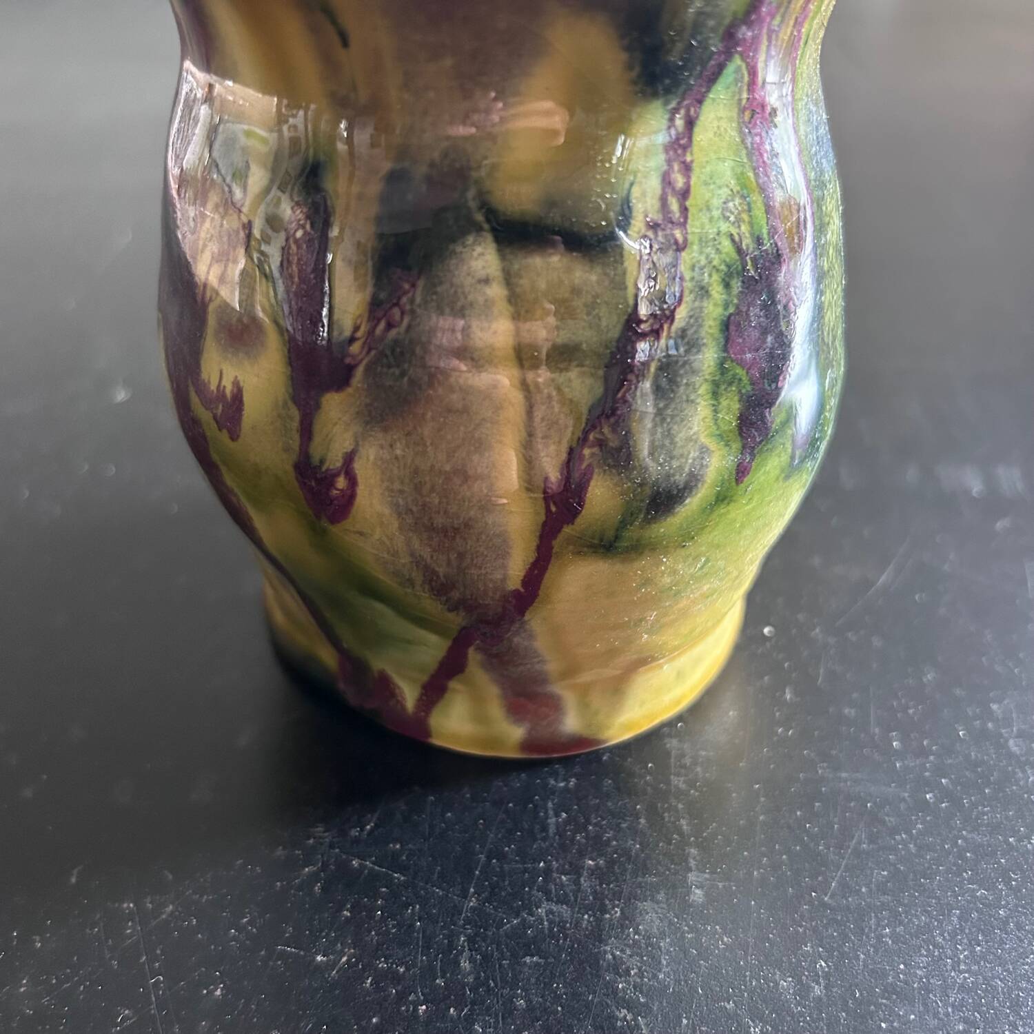 Provençal flamed vase