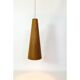Suspension conique en pin, Jorgen Wolf, 1960