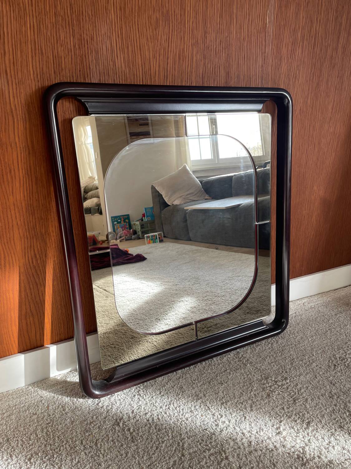 Square mirror, 1970s