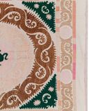 Hand knotted rug, vintage Turkish rug 125x132 cm