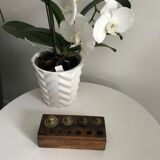 Old brass weight box for scale