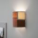 Large Rubia wall light - Shades of pinks and browns