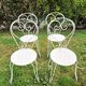 Wrought iron lounge