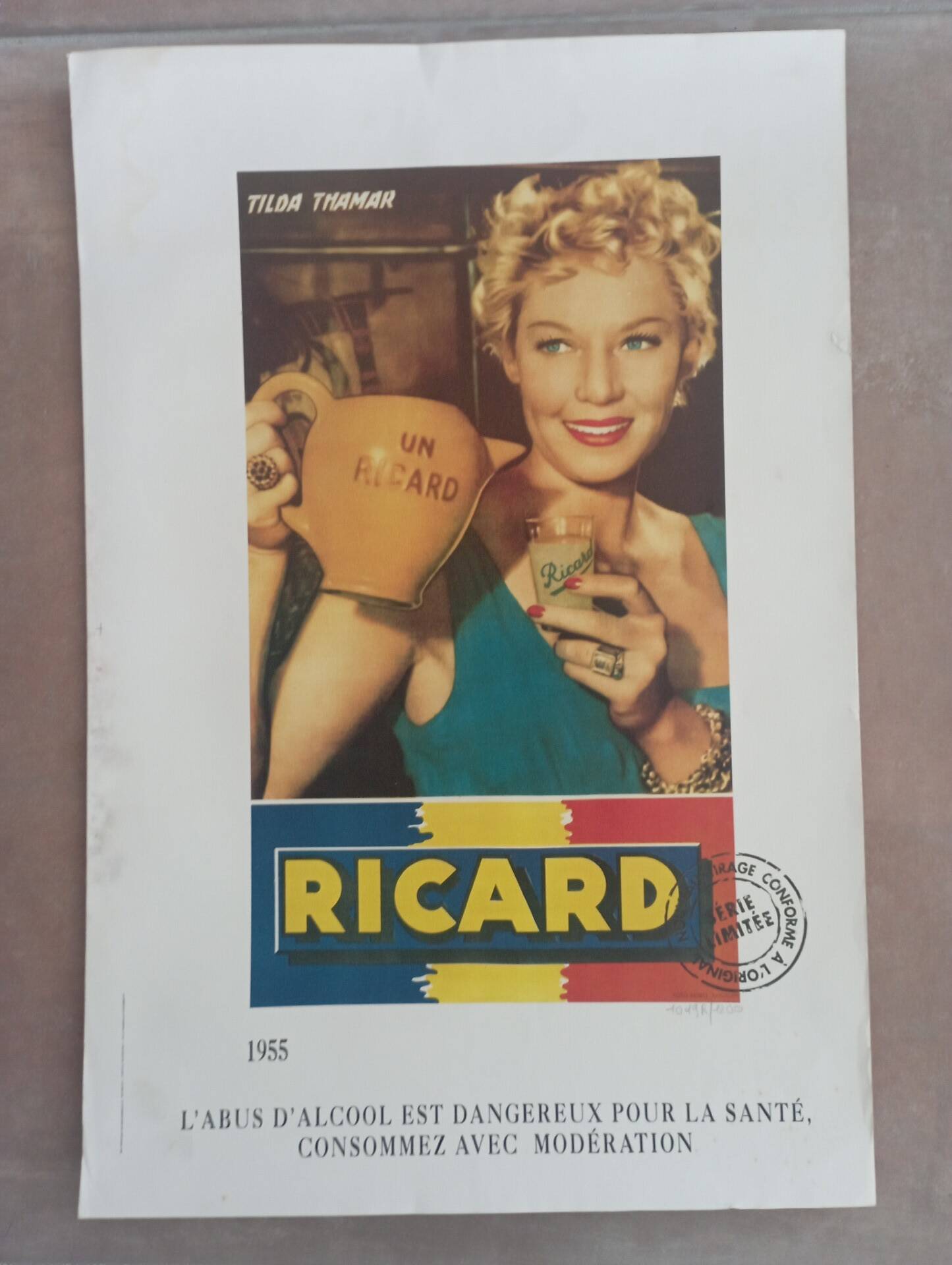 80s advertising poster