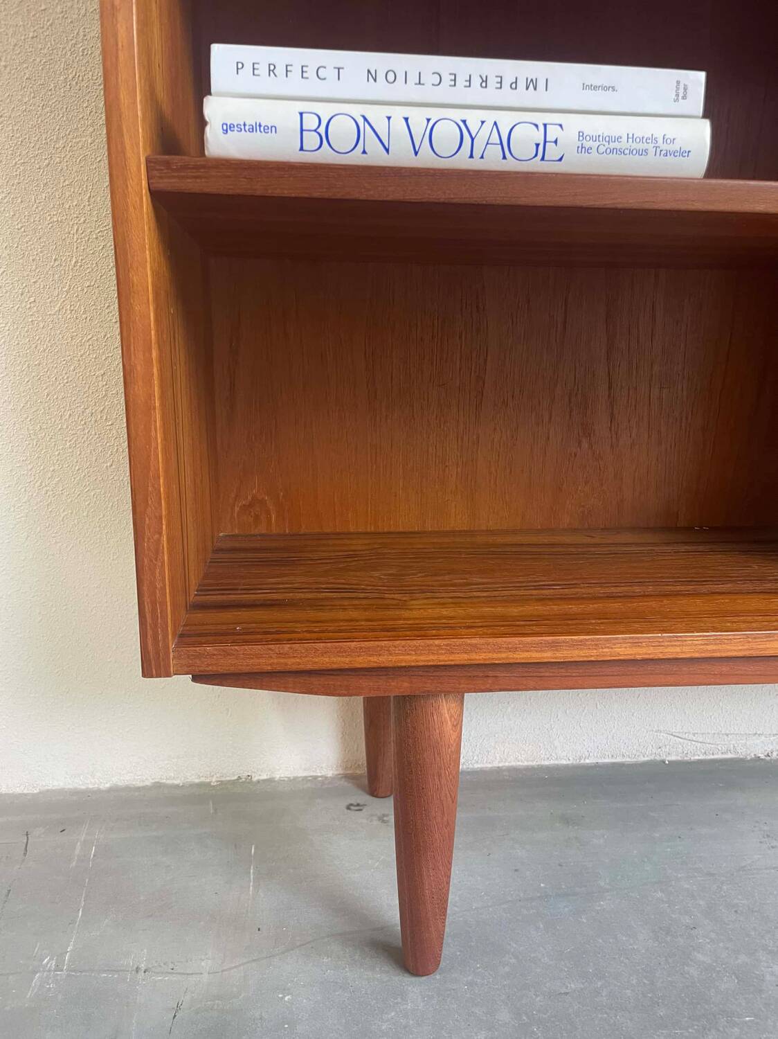 Bibliothèque danoise en teck