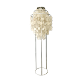 Floor lamp of the 60s in mother-of-pearl grapevines