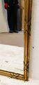 Louis XVI style mirror in wood and gilded stucco 19th century Mantel trumeau