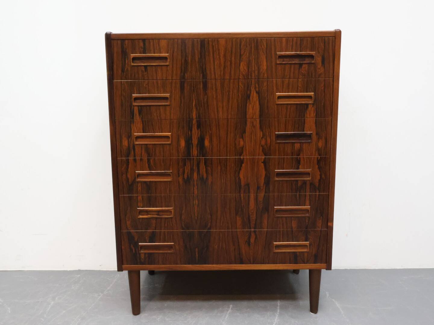 Deense ladekast palissander P. Westergaard vintage