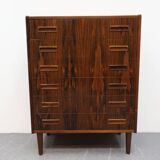 Deense ladekast palissander P. Westergaard vintage