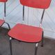 Pair of vintage formica chairs