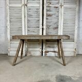 Solid oak console