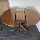 Vintage extendable round table from the 60s