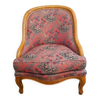 Antique armchair shepherdess Louis XVI
