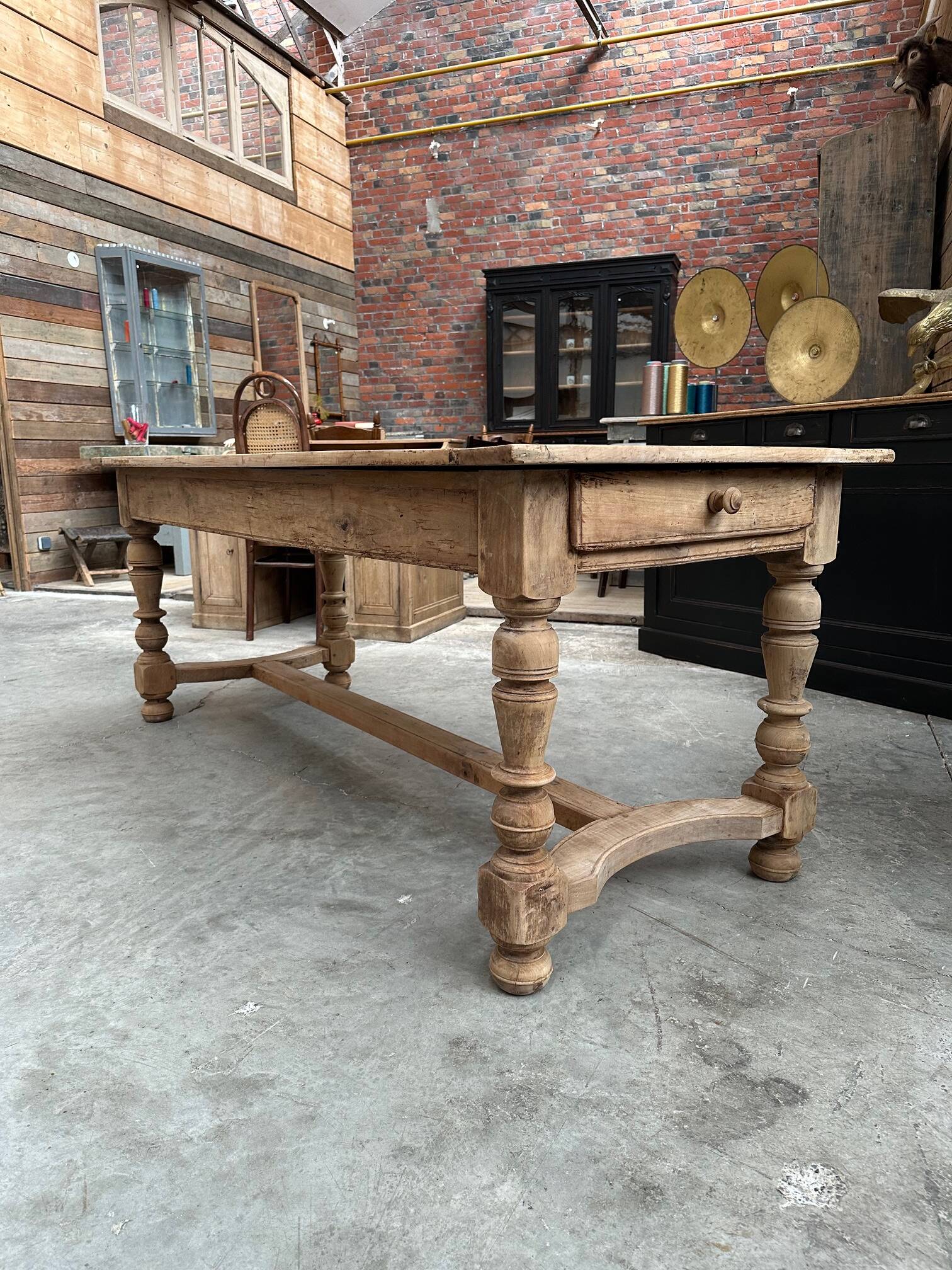 19th century farmhouse table