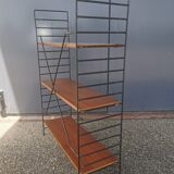 String shelf on feet