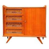 Vintage rattan sideboard