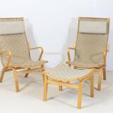Finn Ostergaard armchairs and ottoman