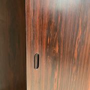 Vintage scandinavian wardrobe wardrobe rosewood sliding doors from tagus falsig
