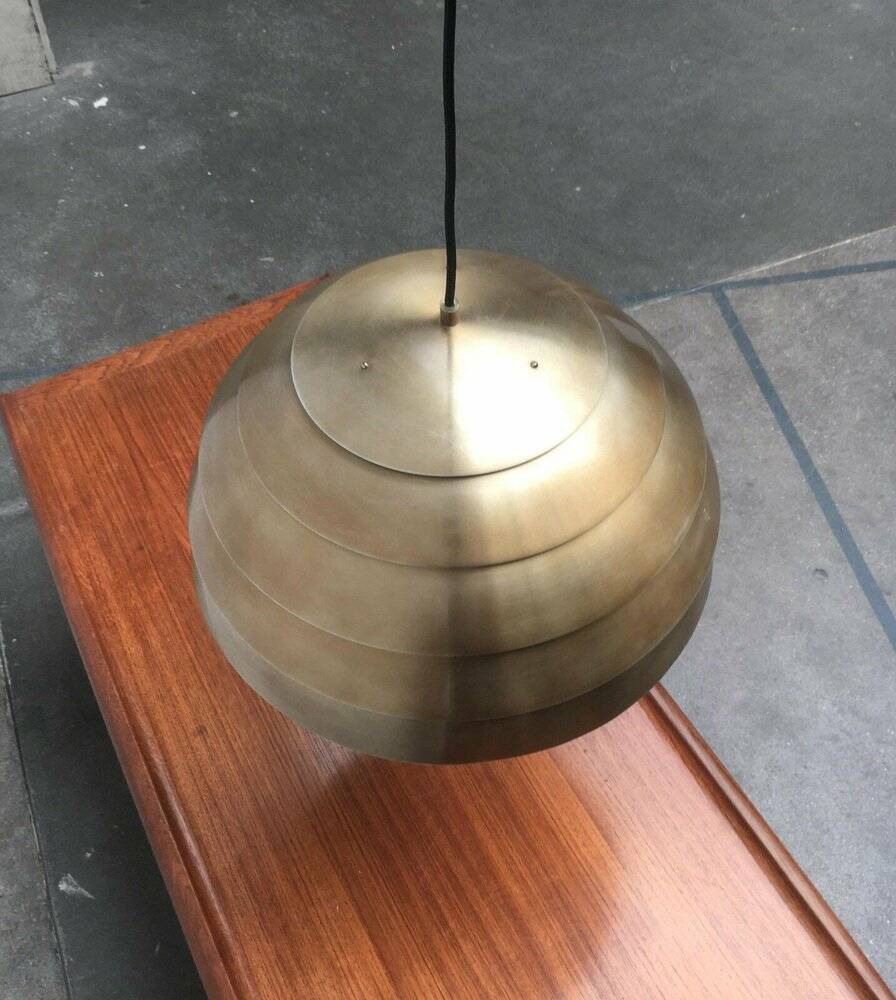Mid-century dome pendant lamp by Hans-Agne Jakobsson for Hans-Agne Jakobsson Ab Markaryd, 1960s.