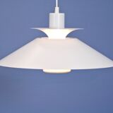 Danish hanging lamp in white, 1980s