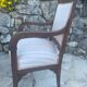 Paire de fauteuils français en Acajou d’époque restauration