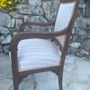 Paire de fauteuils français en Acajou d’époque restauration