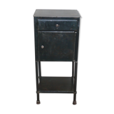 Industrial metal bedside