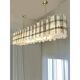 Chandelier en verre de Murano "Tropical" en or moderne par Simoeng, Italie