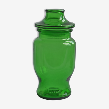 Vintage bottle Lever Green