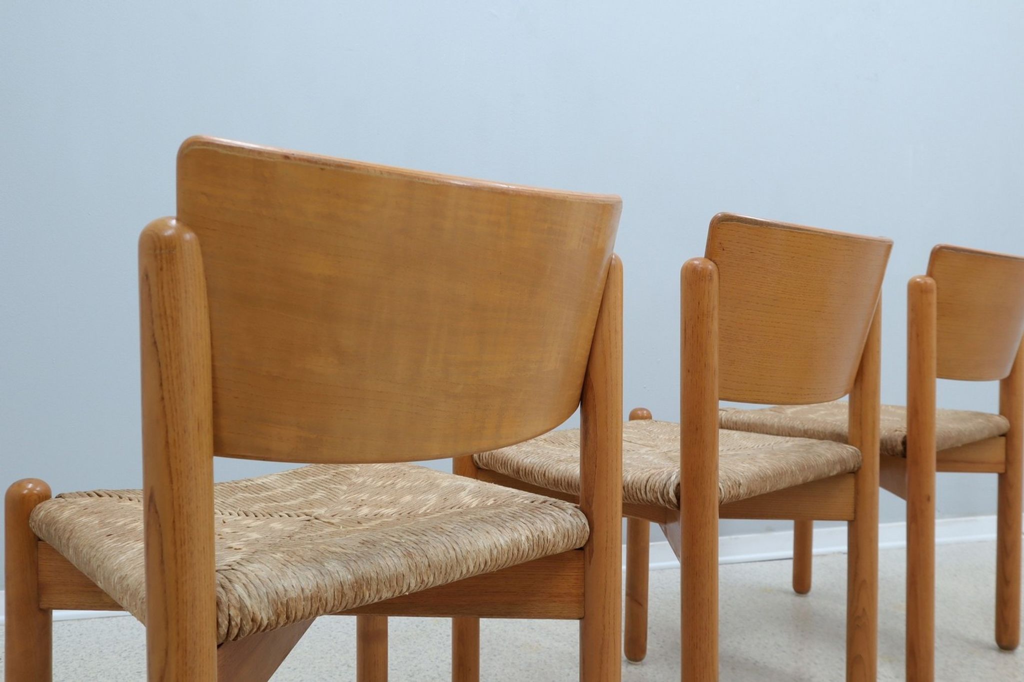 Vintage original set of 4 dining chairs