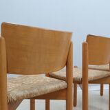 Vintage original set of 4 dining chairs