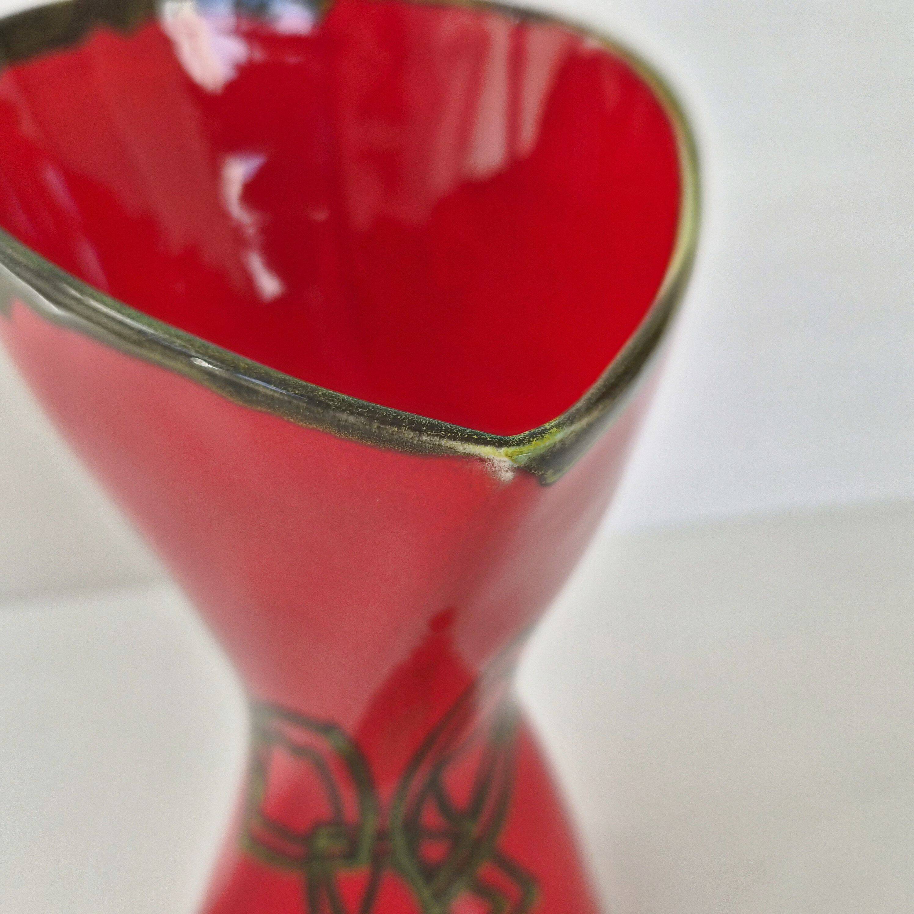 Vintage 1950 vase by François Ré Vallauris
