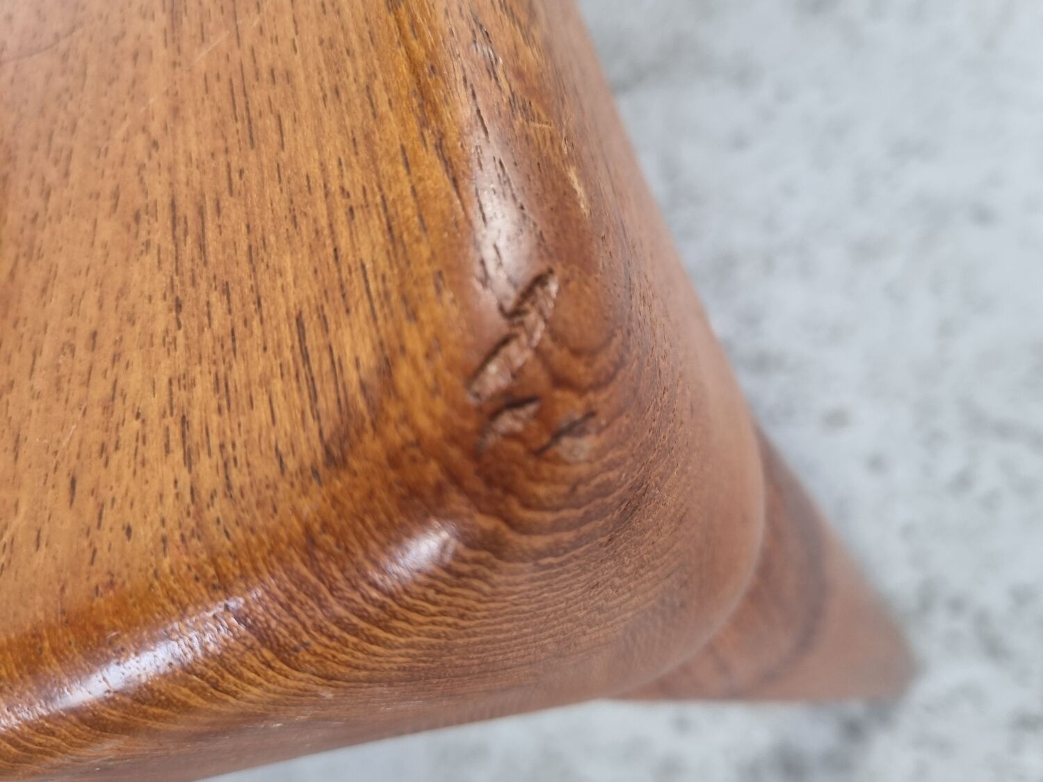 Scandinavian solid teak coffee table from Glostrup, Denmark 60s/70s