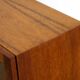 Étagère commode vintage en teck vitrine années 60