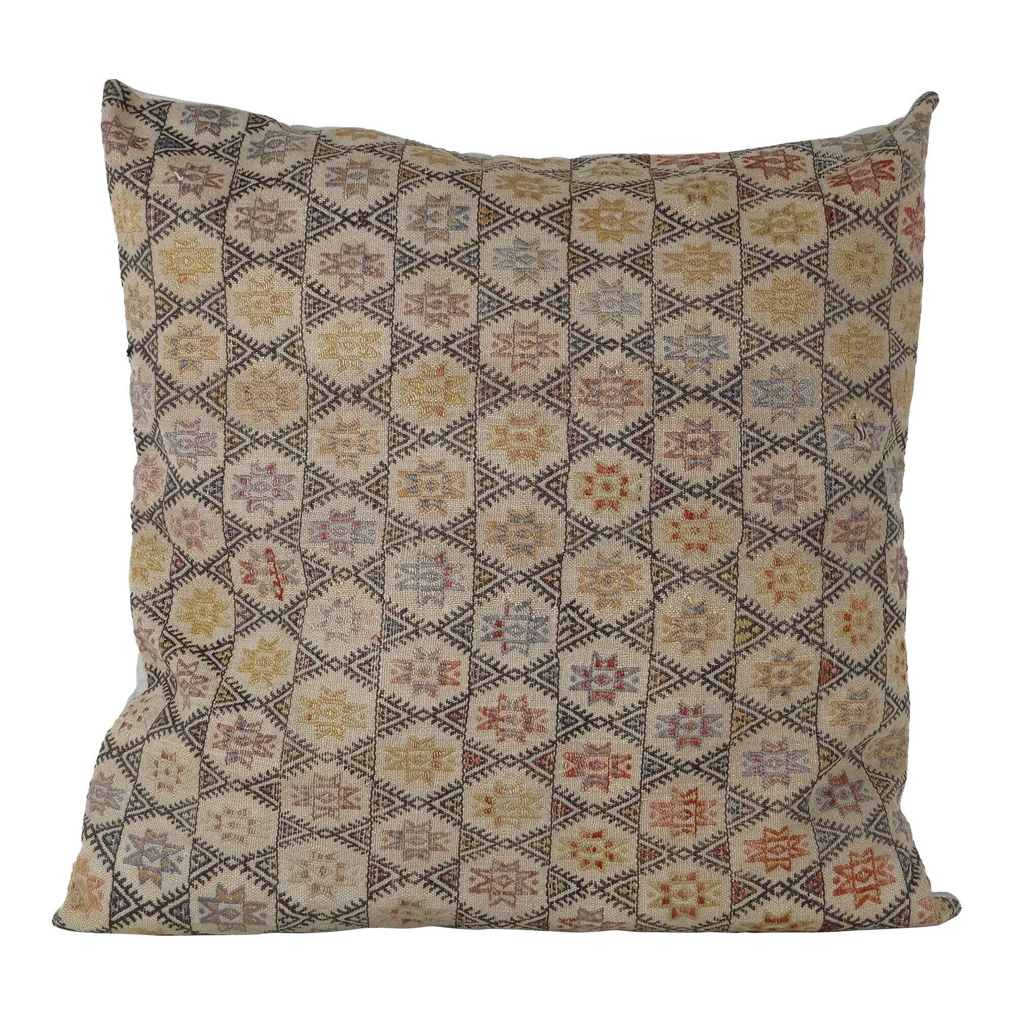 Vintage kilim cushion cover 84x84 cm