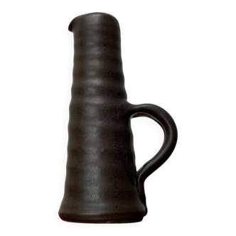 Carafe vase from German studio pottery from the mid-century by Petra, 1960s.