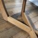 Oval coffee table