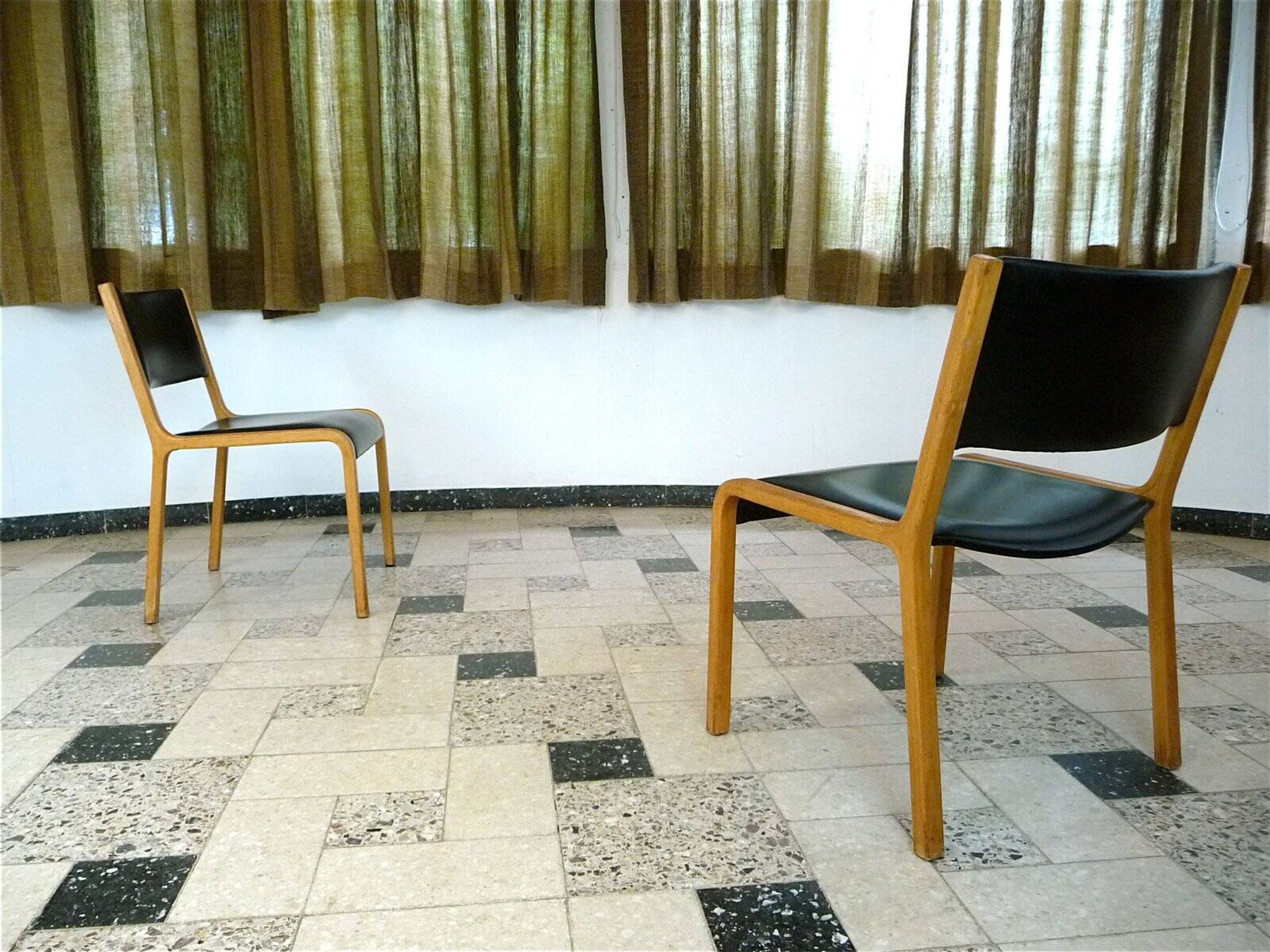 Set of 2 Bentwood Side Chairs by Wilhelm Ritz for Wilkhahn, Germany 1960s