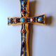 Enamelled Ceramic Cross François Lembo