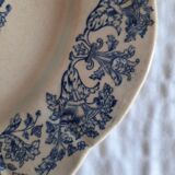 Plate faiencerie de Longchamp