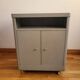 Vintage metal furniture on wheels SEEL, 1960s