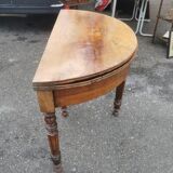 Half moon console table
