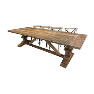 grande table de ferme